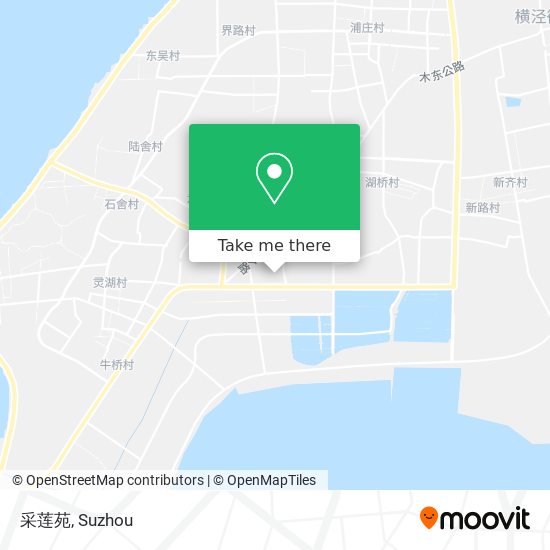 采莲苑 map