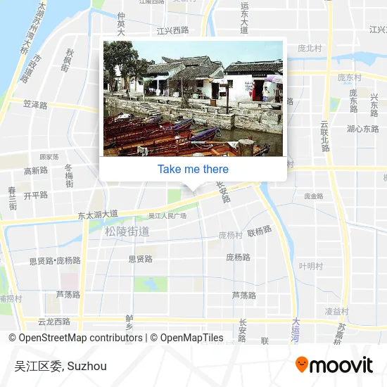 吴江区委 map