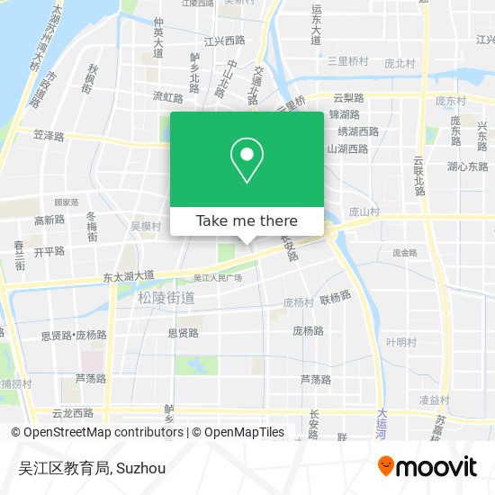 吴江区教育局 map