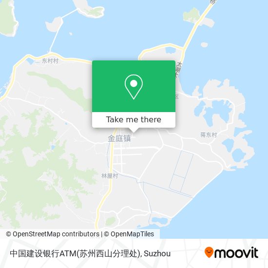 中国建设银行ATM(苏州西山分理处) map
