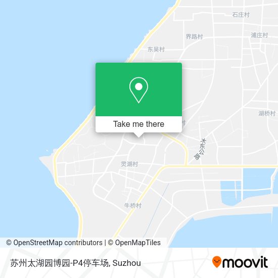 苏州太湖园博园-P4停车场 map