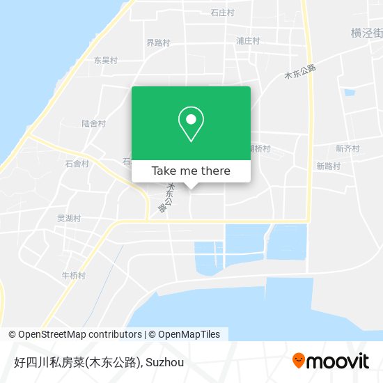 好四川私房菜(木东公路) map