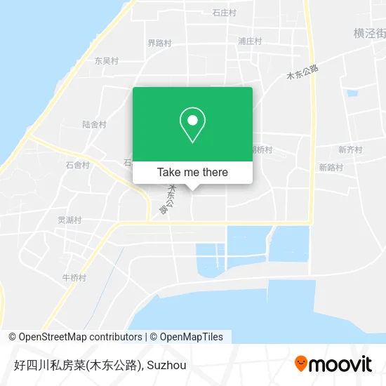 好四川私房菜(木东公路) map