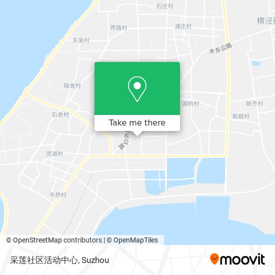 采莲社区活动中心 map