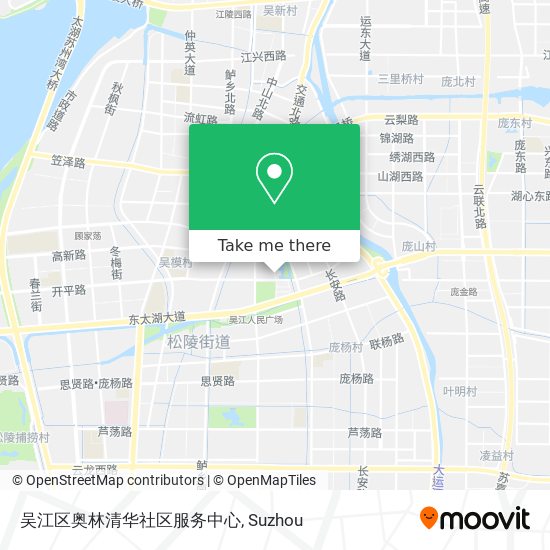 吴江区奥林清华社区服务中心 map