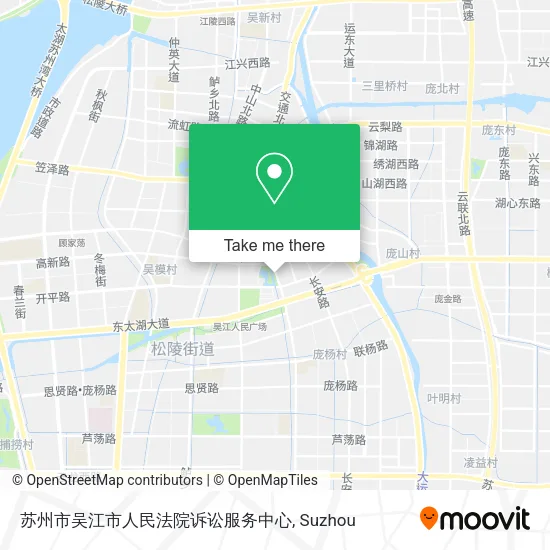 苏州市吴江市人民法院诉讼服务中心 map