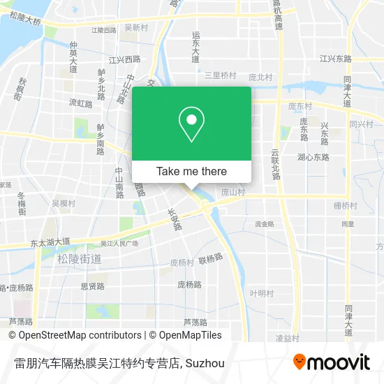 雷朋汽车隔热膜吴江特约专营店 map