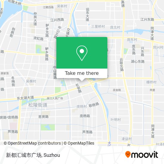 新都汇城市广场 map