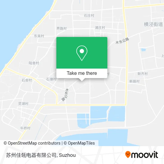 苏州佳瓴电器有限公司 map