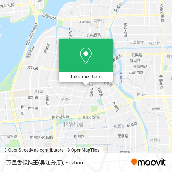 万里香馄饨王(吴江分店) map