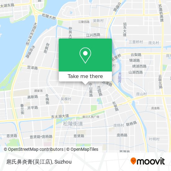 扈氏鼻炎膏(吴江店) map