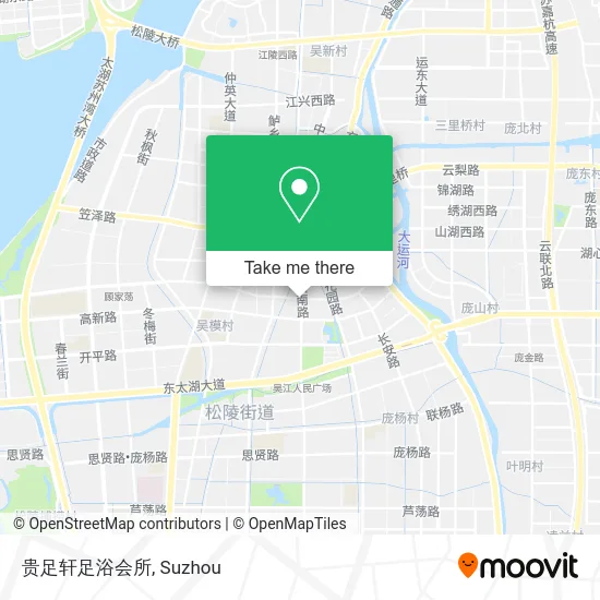 贵足轩足浴会所 map