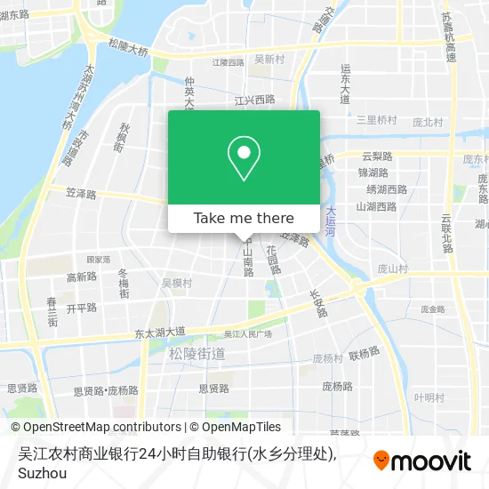 吴江农村商业银行24小时自助银行(水乡分理处) map