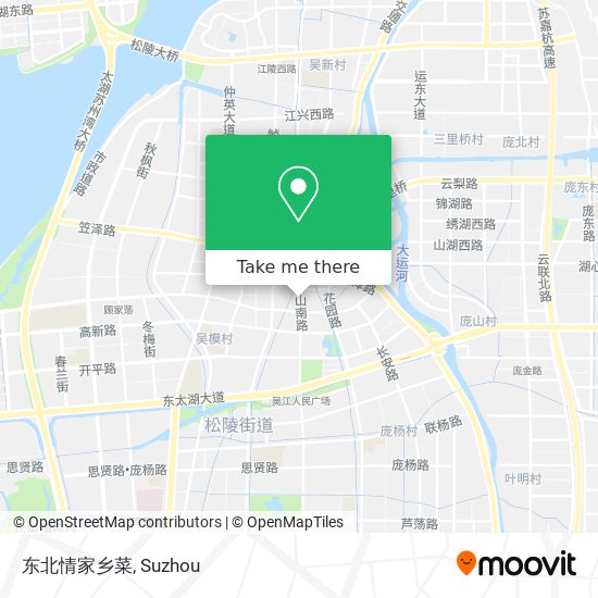 东北情家乡菜 map