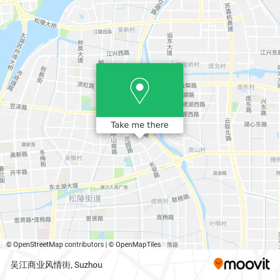 吴江商业风情街 map