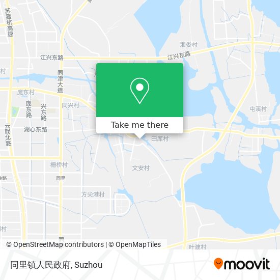 同里镇人民政府 map