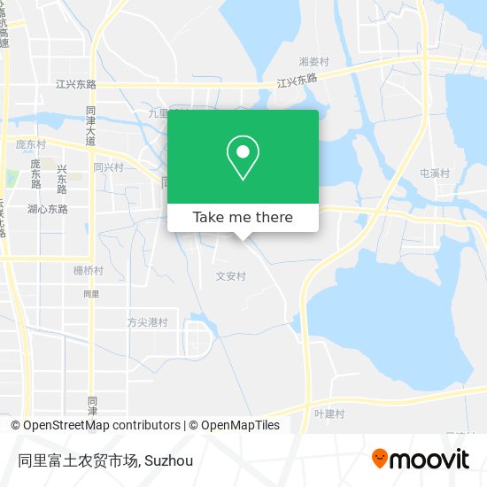 同里富土农贸市场 map