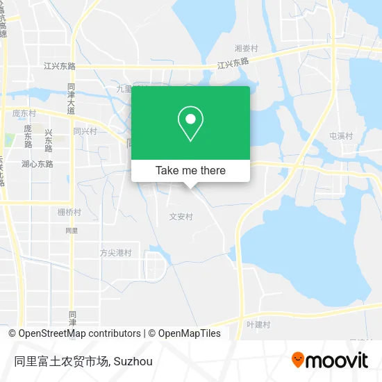 同里富土农贸市场 map