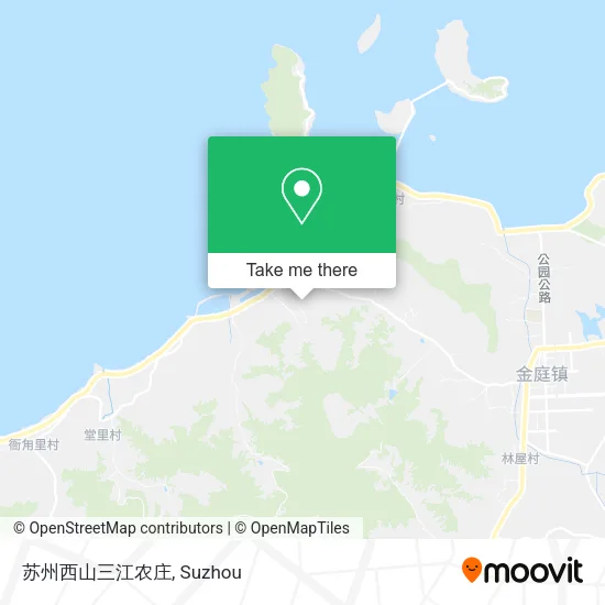 苏州西山三江农庄 map
