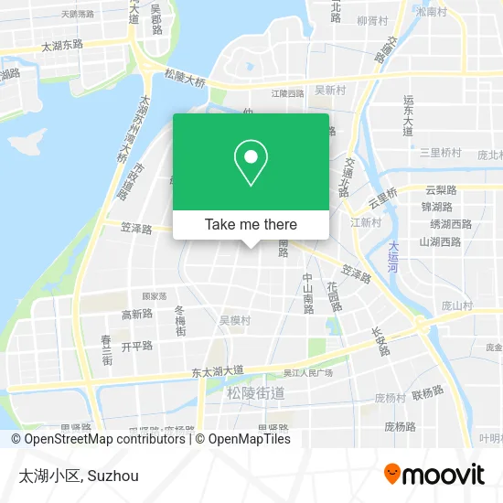 太湖小区 map