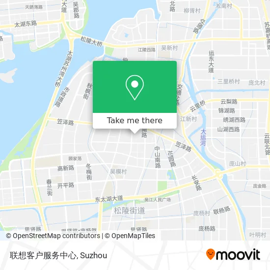 联想客户服务中心 map