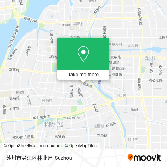 苏州市吴江区林业局 map