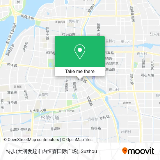 特步(大润发超市内恒森国际广场) map