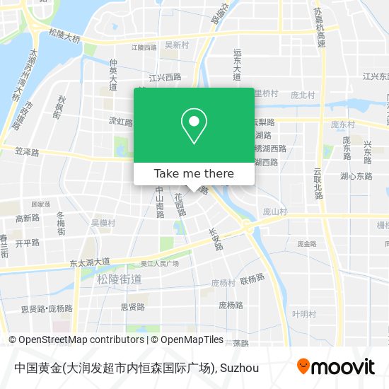 中国黄金(大润发超市内恒森国际广场) map