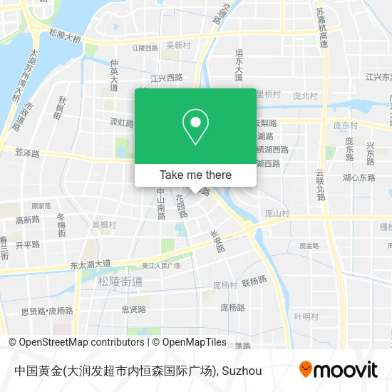 中国黄金(大润发超市内恒森国际广场) map