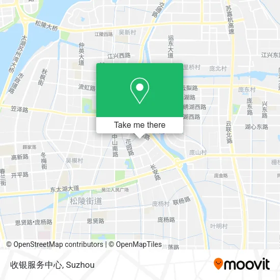 收银服务中心 map