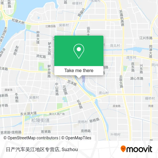 日产汽车吴江地区专营店 map