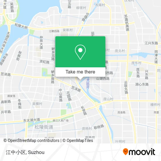 江中小区 map
