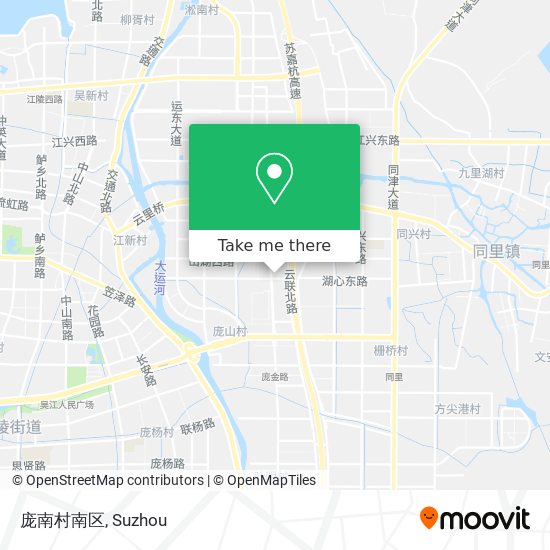 庞南村南区 map