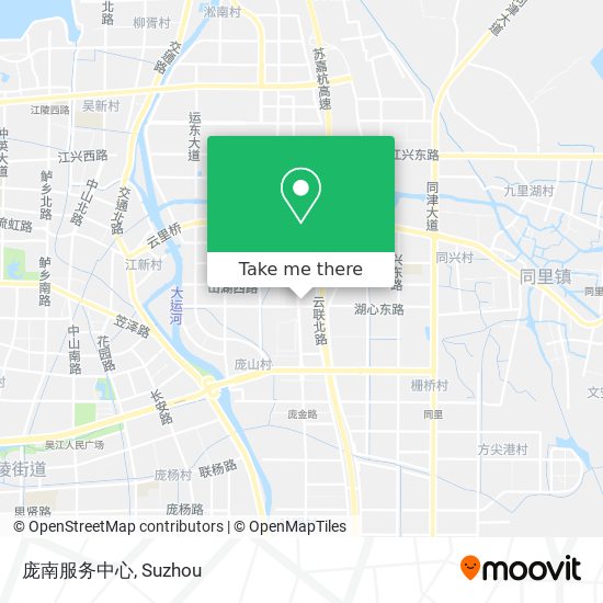 庞南服务中心 map