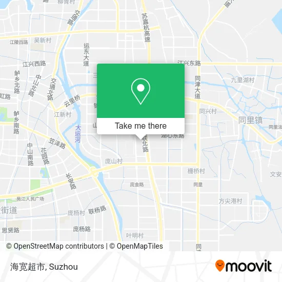 海宽超市 map