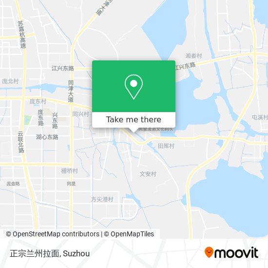 正宗兰州拉面 map