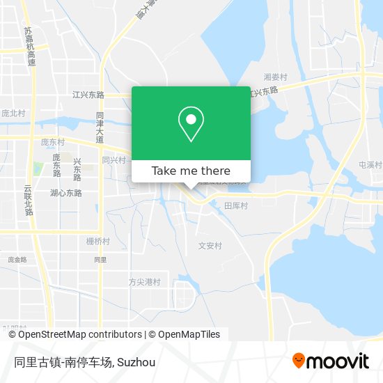 同里古镇-南停车场 map