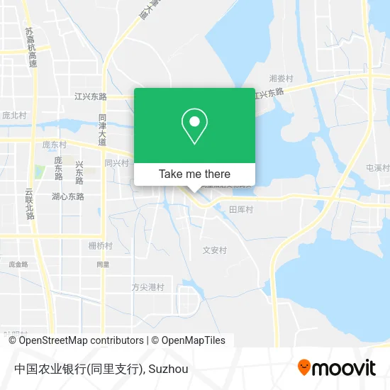 中国农业银行(同里支行) map