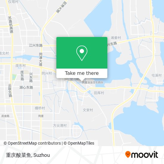 重庆酸菜鱼 map