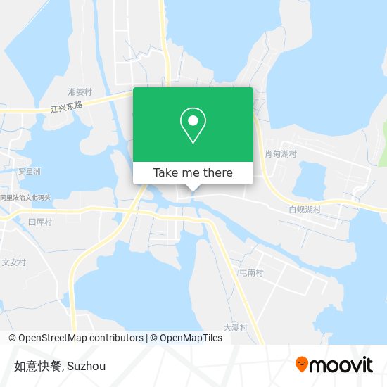 如意快餐 map