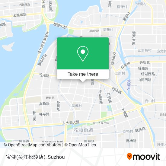 宝健(吴江松陵店) map
