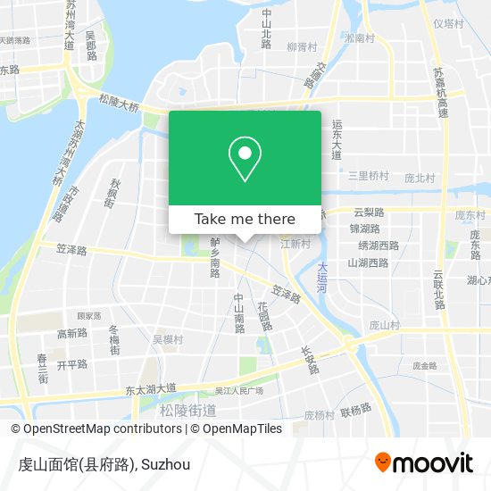 虔山面馆(县府路) map