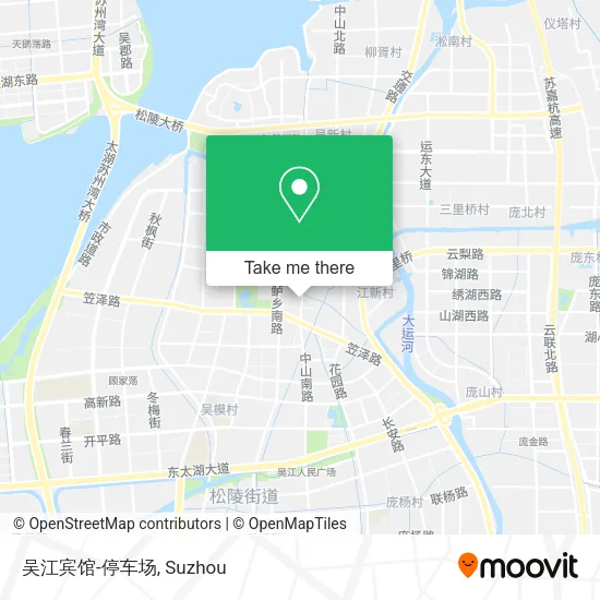 吴江宾馆-停车场 map