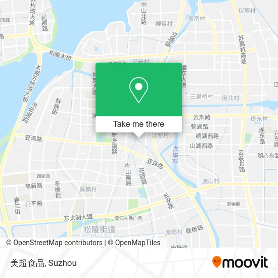 美超食品 map