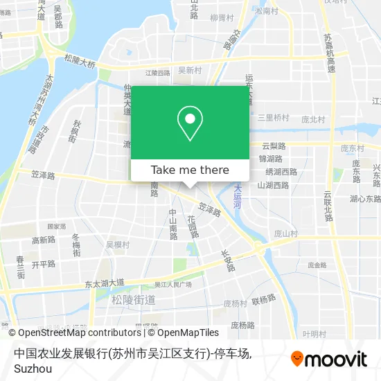 中国农业发展银行(苏州市吴江区支行)-停车场 map
