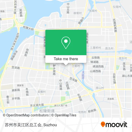 苏州市吴江区总工会 map