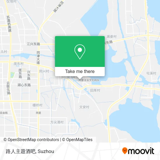 路人主题酒吧 map