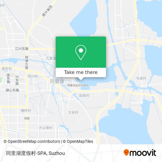 同里湖度假村-SPA map