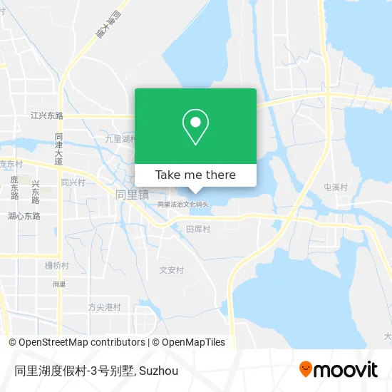 同里湖度假村-3号别墅 map