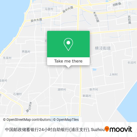 中国邮政储蓄银行24小时自助银行(浦庄支行) map